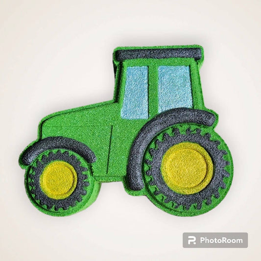 Tractor Bath Bomb With Surprise Inside, Tractor