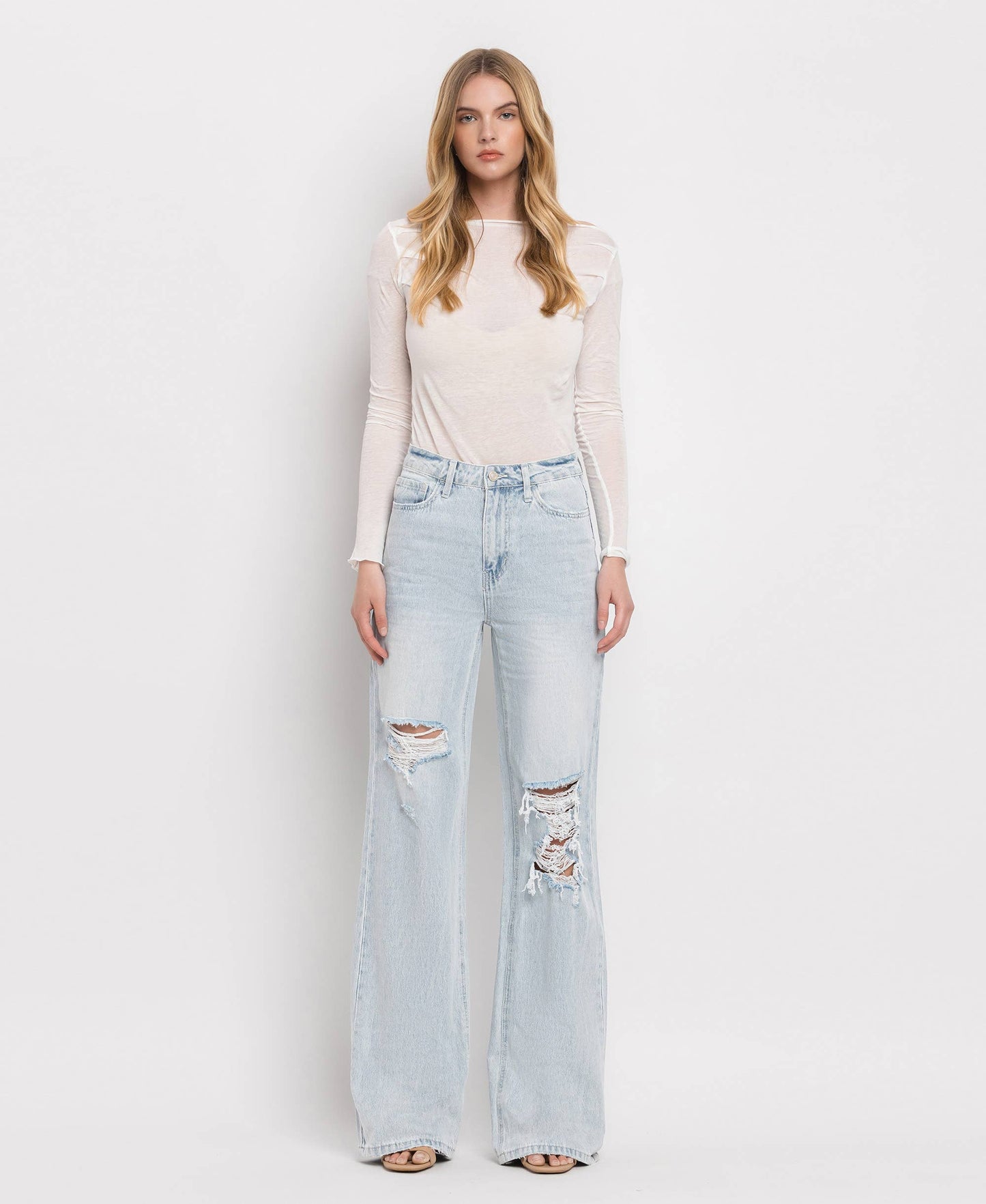 VERVET "Leslie" High-Rise Jean