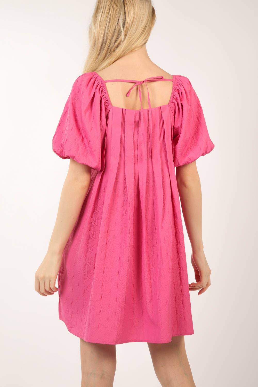 "Ella Grace" Puff Sleeve Dress