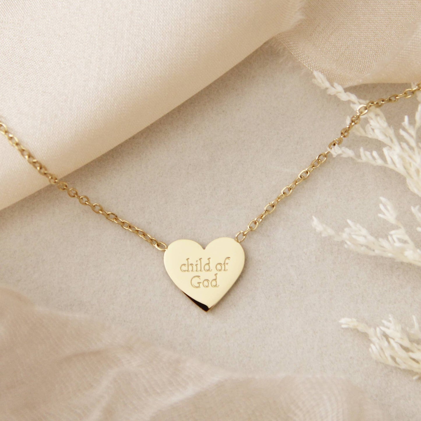 Child of God-Chosen Necklace, Ephesians 1:4-5