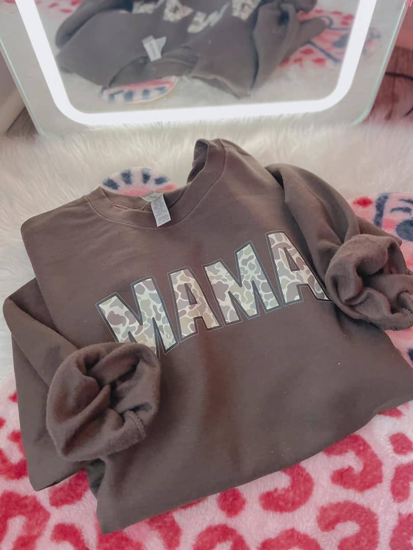 Camo Mama Sweatshirt