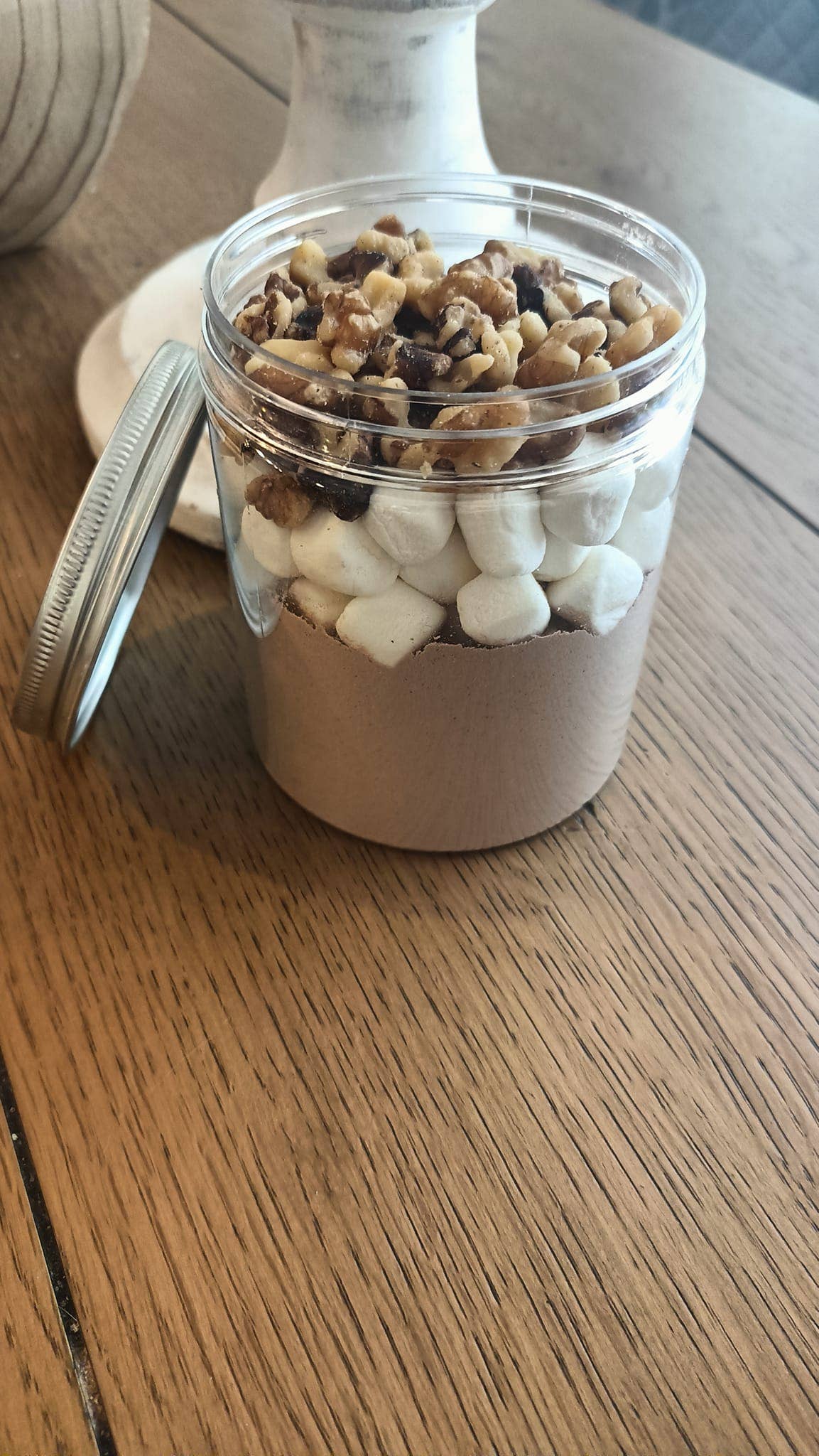 Rocky Road DIY Brownie Mix in a Jar
