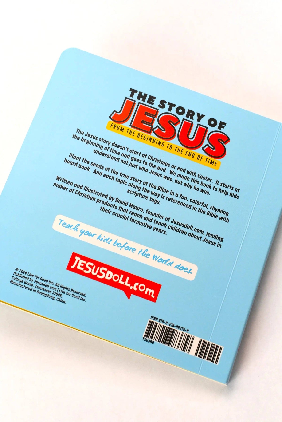 The Story of Jesus Children's Book