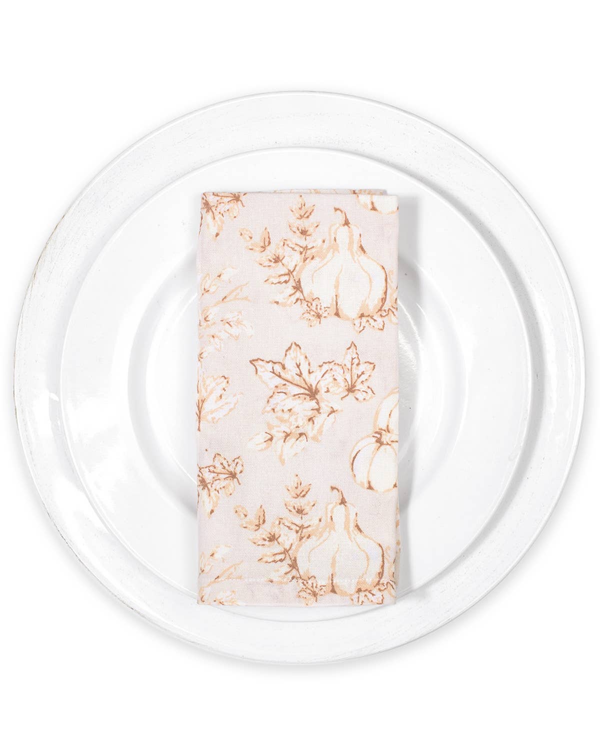 Harvest Toile Napkin   Turtledove/Multi   18x18