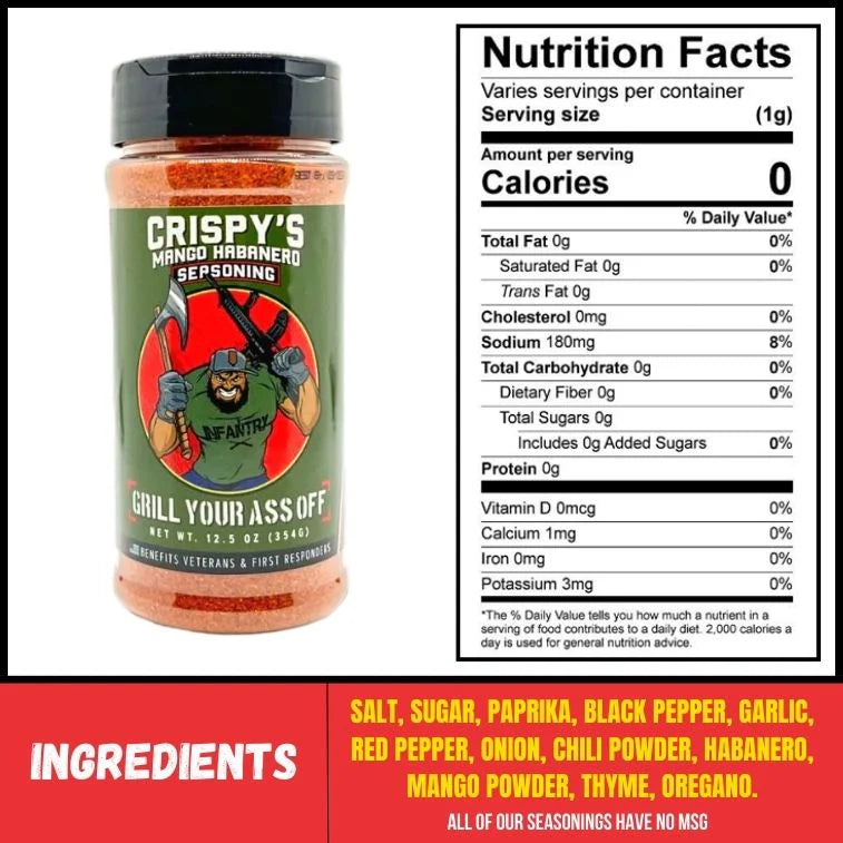 Crispy's Mango Habanero Seasoning