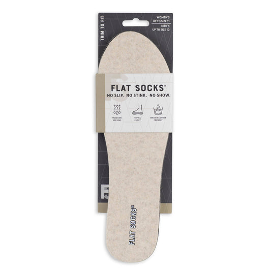 FLAT SOCKS-Sand