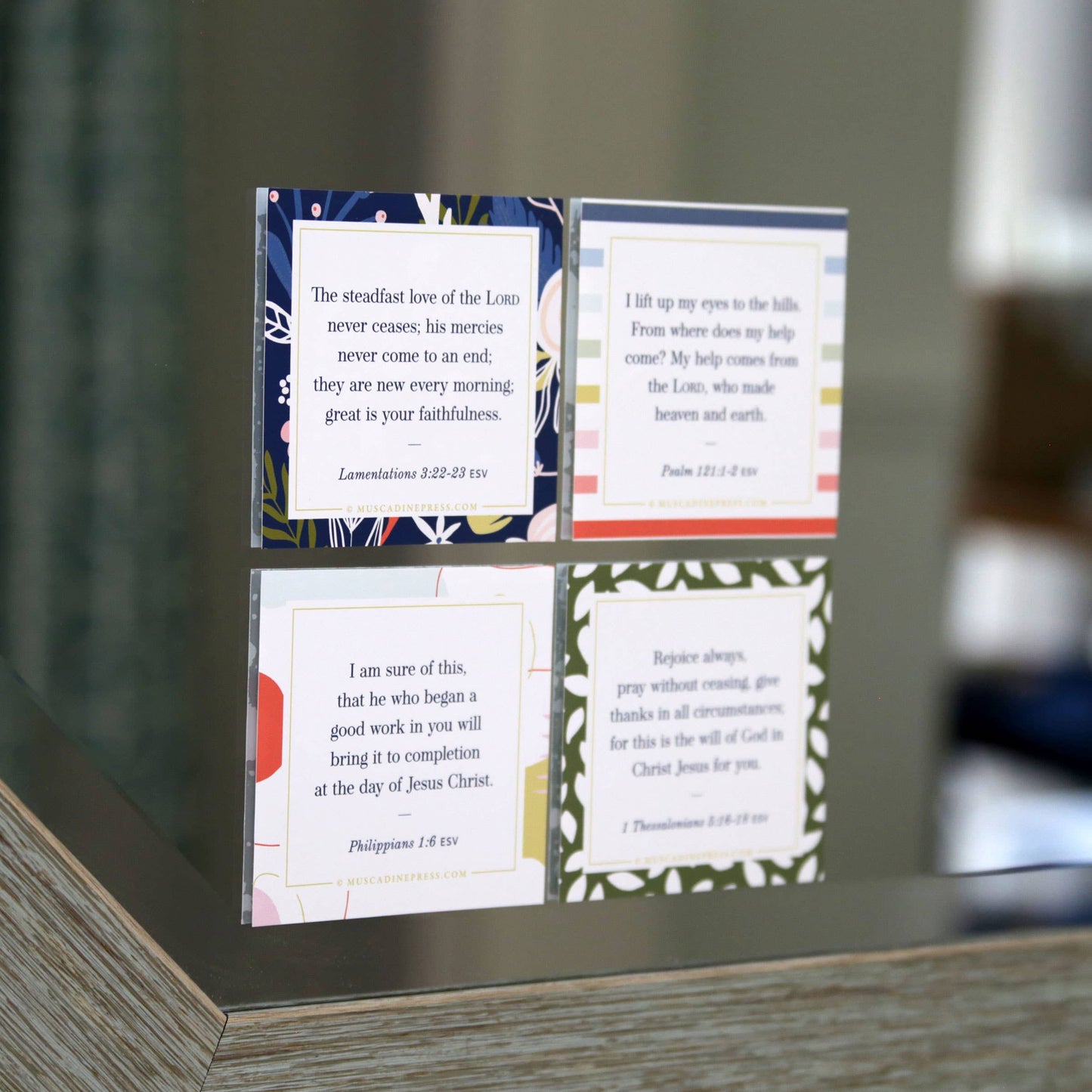 Scripture Mirror Cling, Trust in the Lord