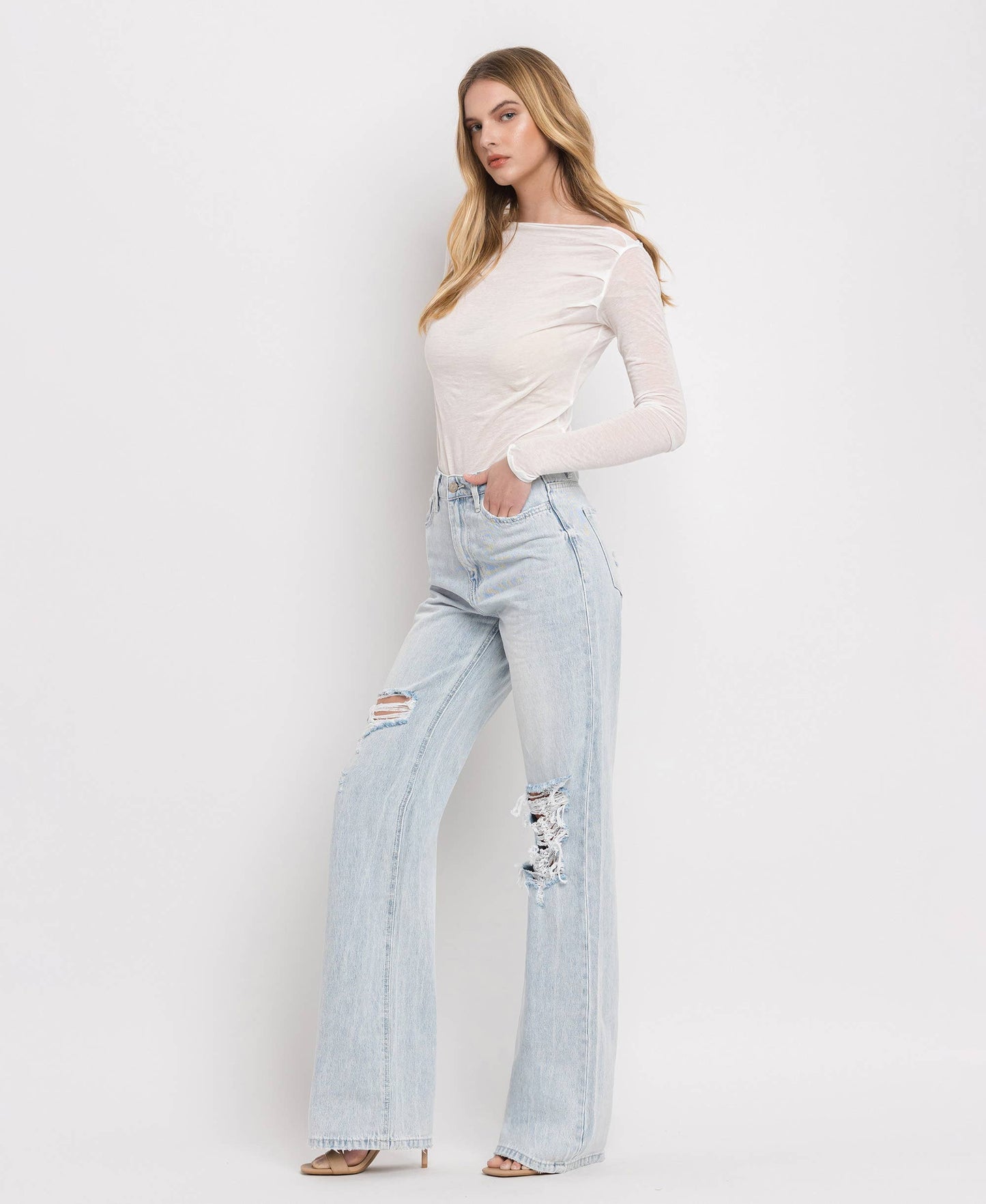 VERVET "Leslie" High-Rise Jean