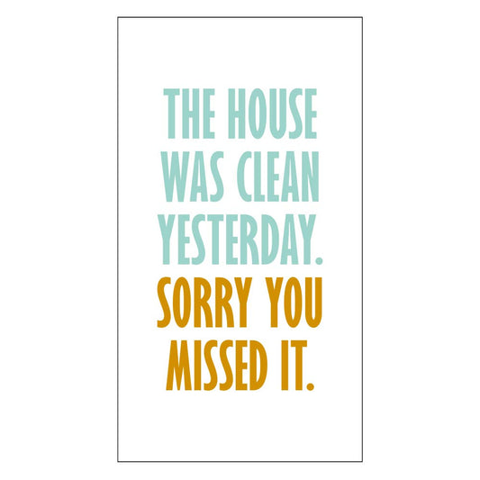 Paper Guest Towels | This House Was Clean Yesterday