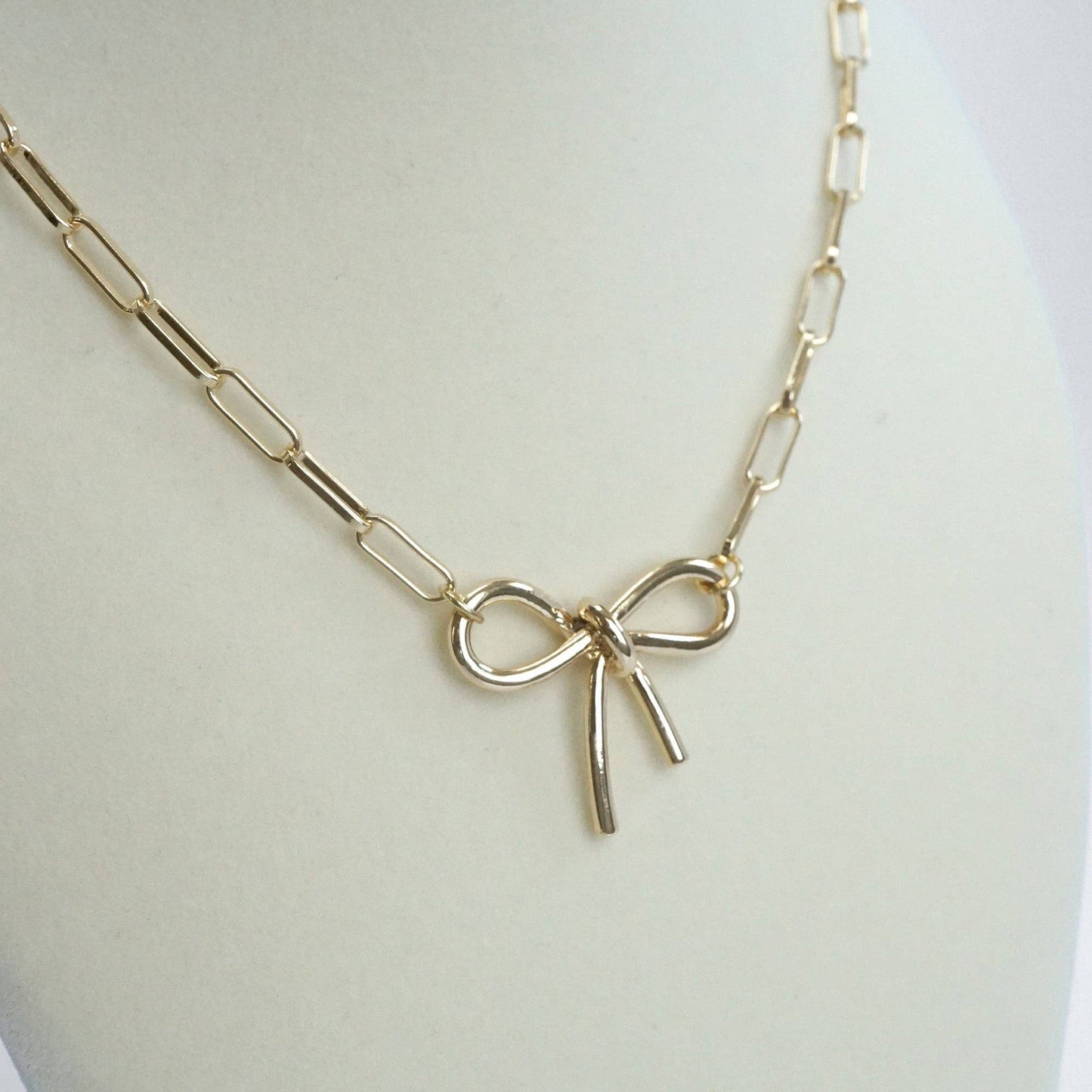 Bow Necklace 7228