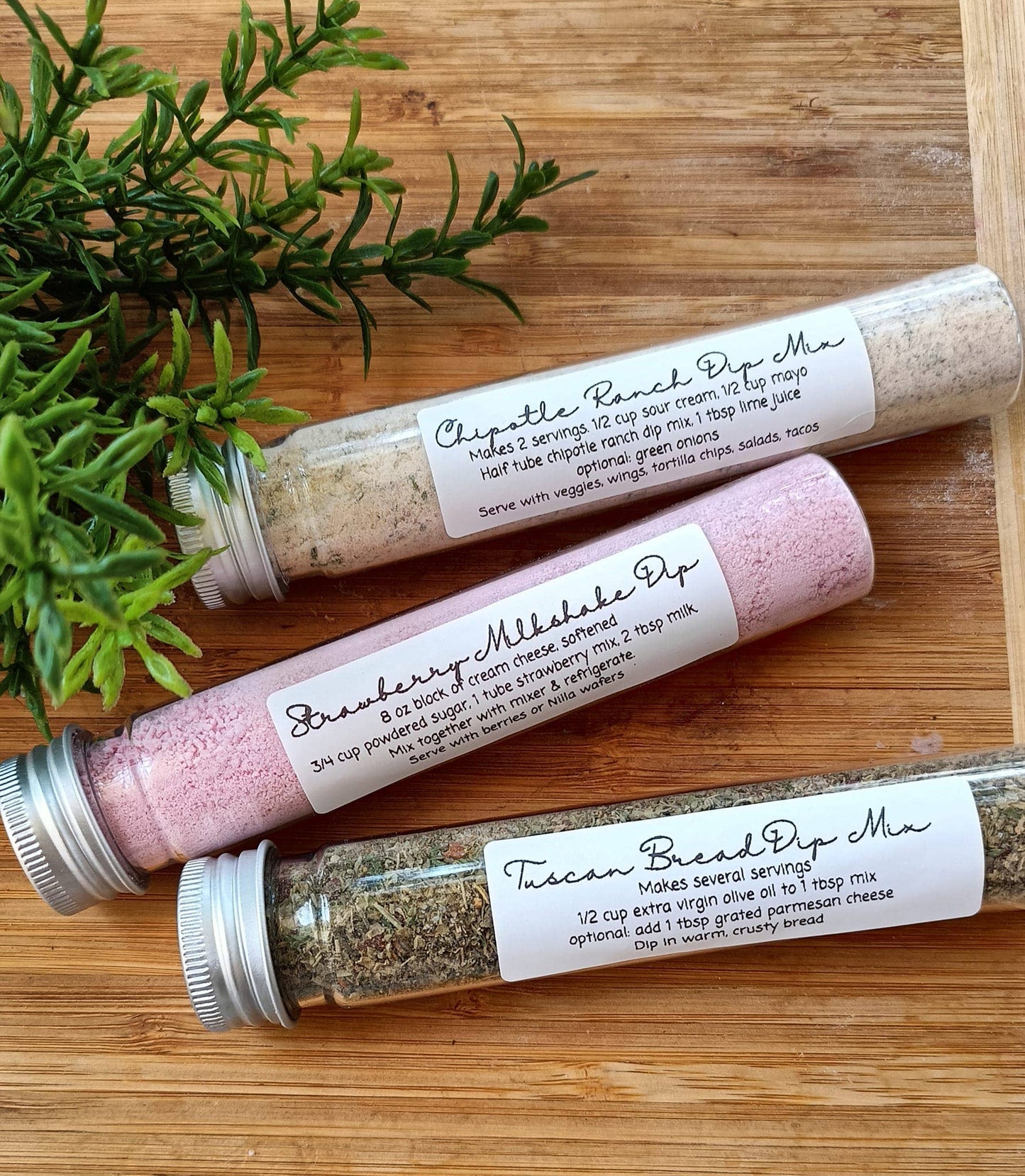 Sweet & Savory Dip Mixes ~ 3 Flavors