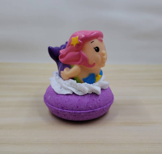 Mermaid Water Squirt Toy Donut Bath Bomb