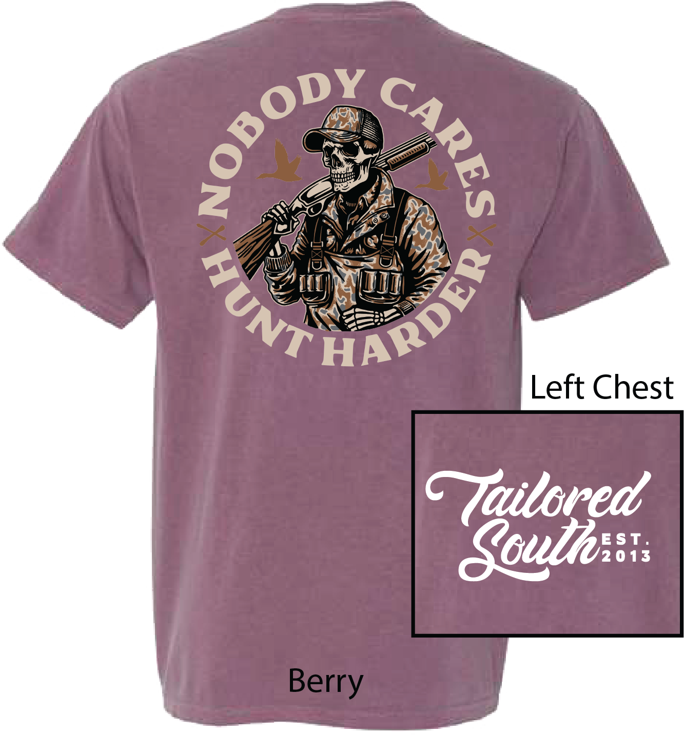 Hunt Harder Pocket Tee