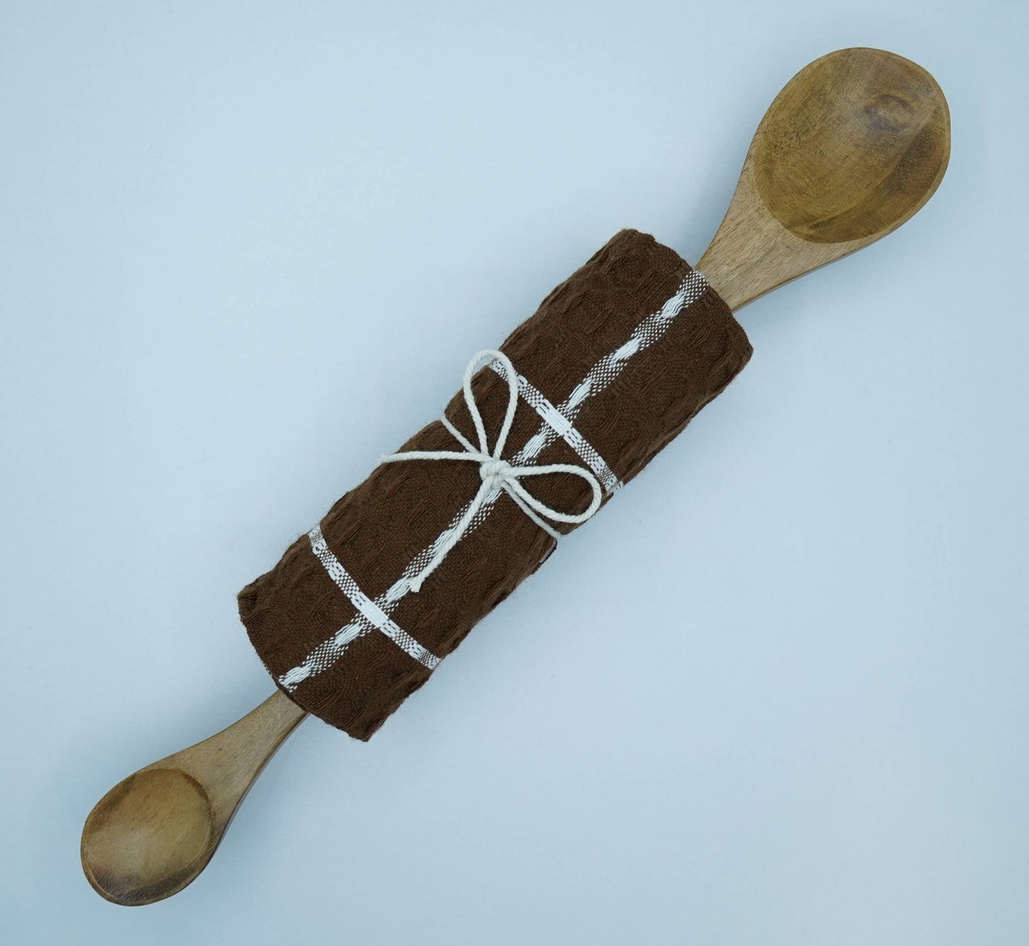 Waffle towel with Double side Spoon
