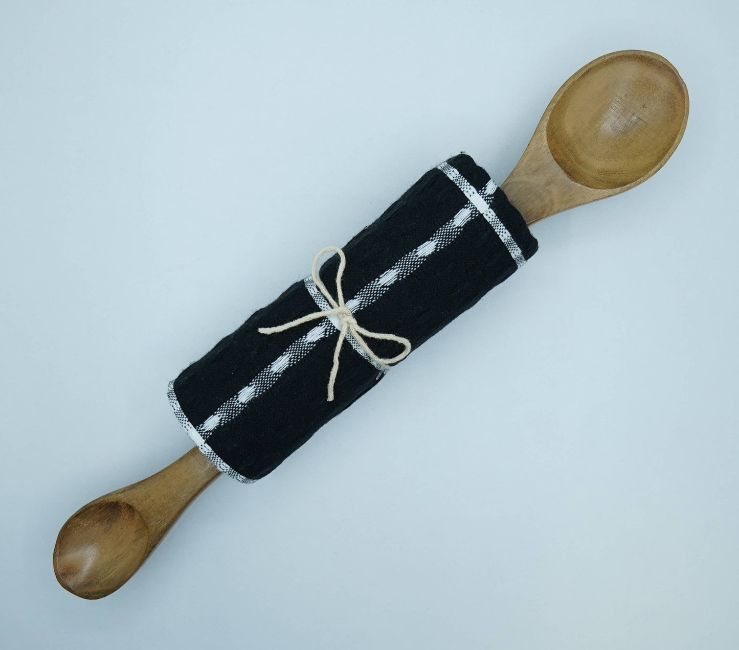 Waffle towel with Double side Spoon