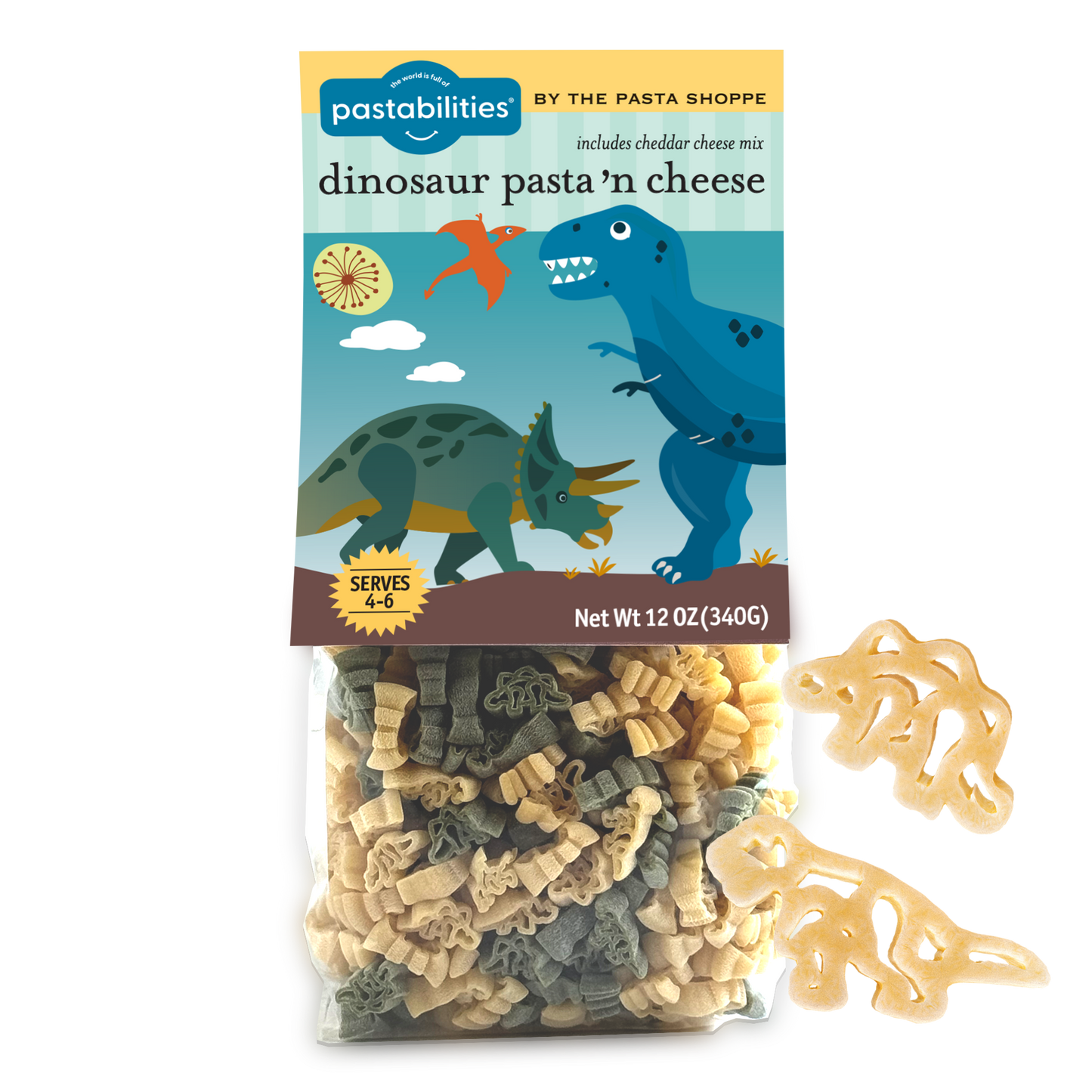 Dinosaur Mac 'n Cheese Pasta