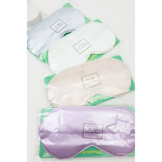 Silk Satin Sleeping Mask Eye Mask Set