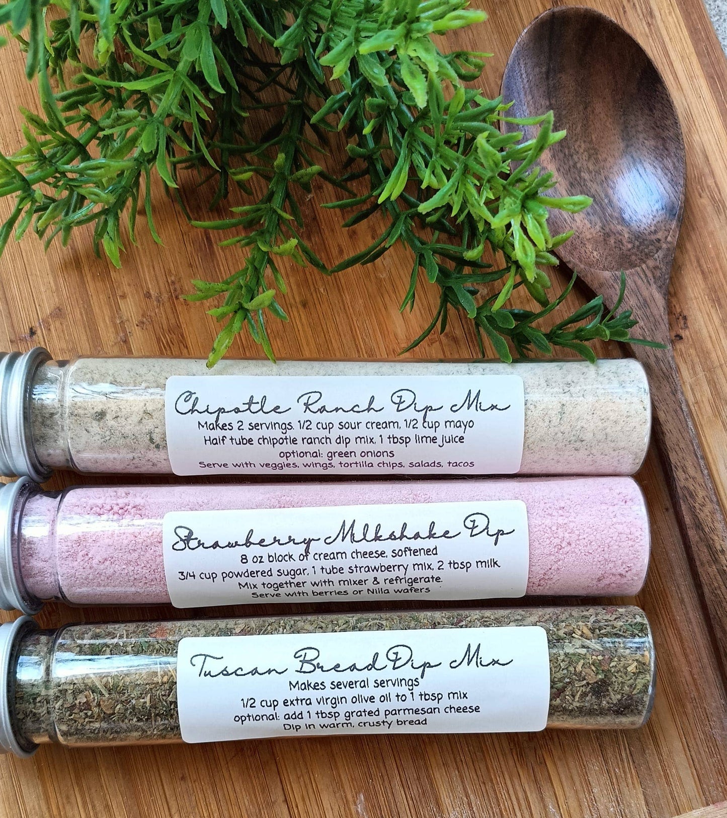 Sweet & Savory Dip Mixes ~ 3 Flavors