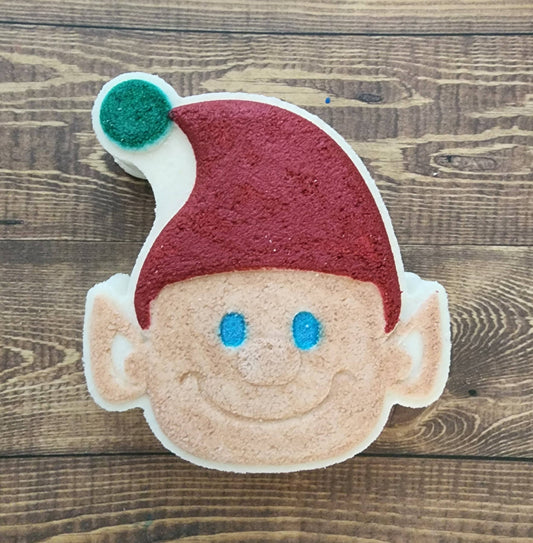 Paint Your Own Bath Bomb Christmas Elf