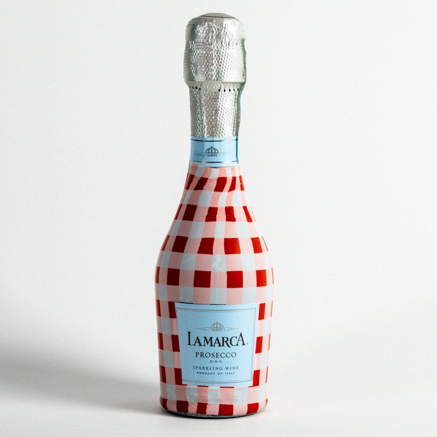 Beau Bottles Red and White Gingham - MINI Prosecco Collection