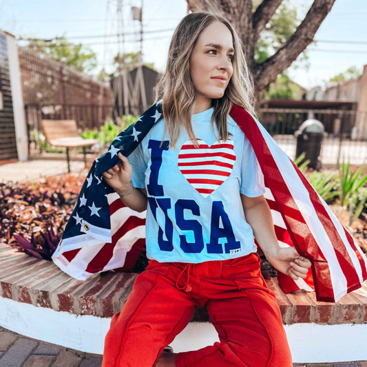 I Heart USA Tee