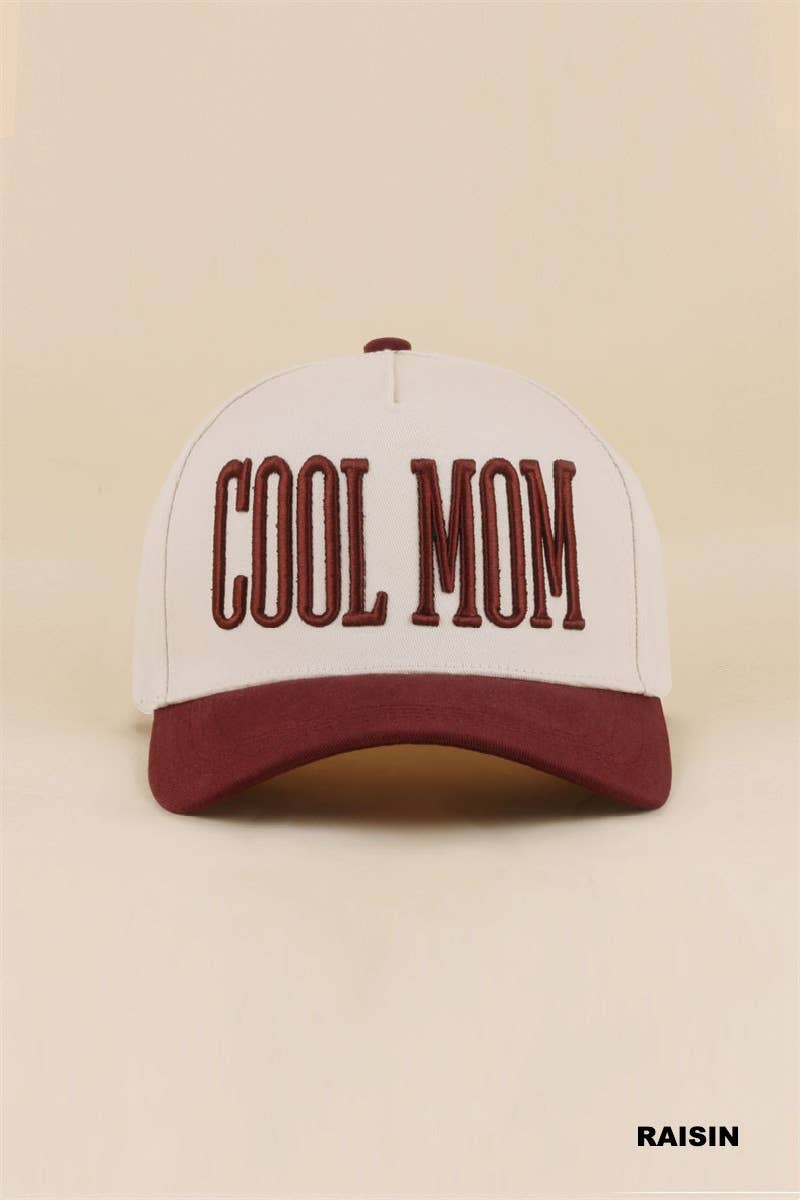 Cool Mom Two Tone Snapback Hat Zenana