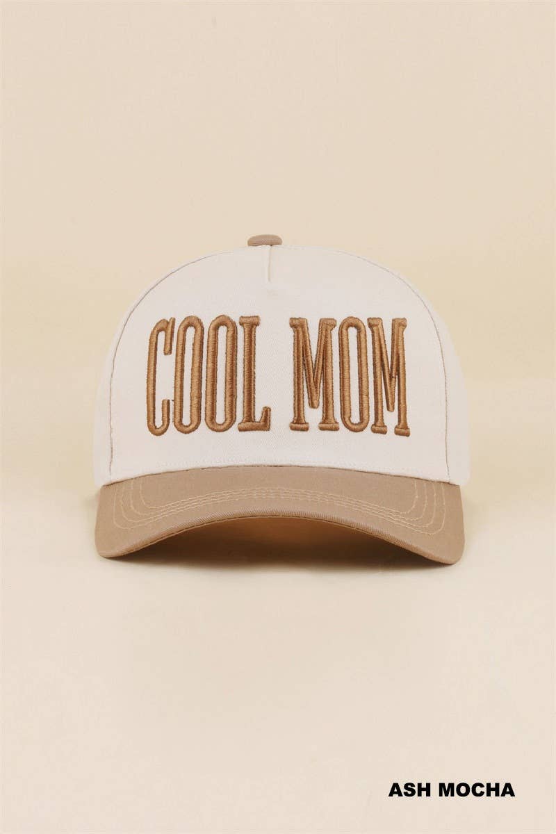 Cool Mom Two Tone Snapback Hat Zenana