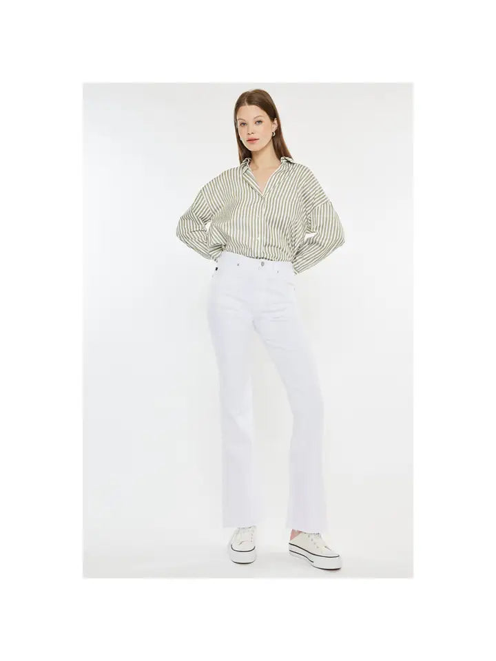 Kan Can-Petite High Rise Flare