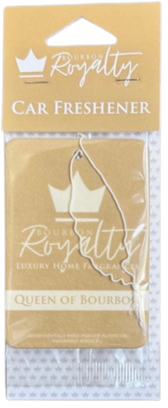 Bourbon Royalty Car Freshener