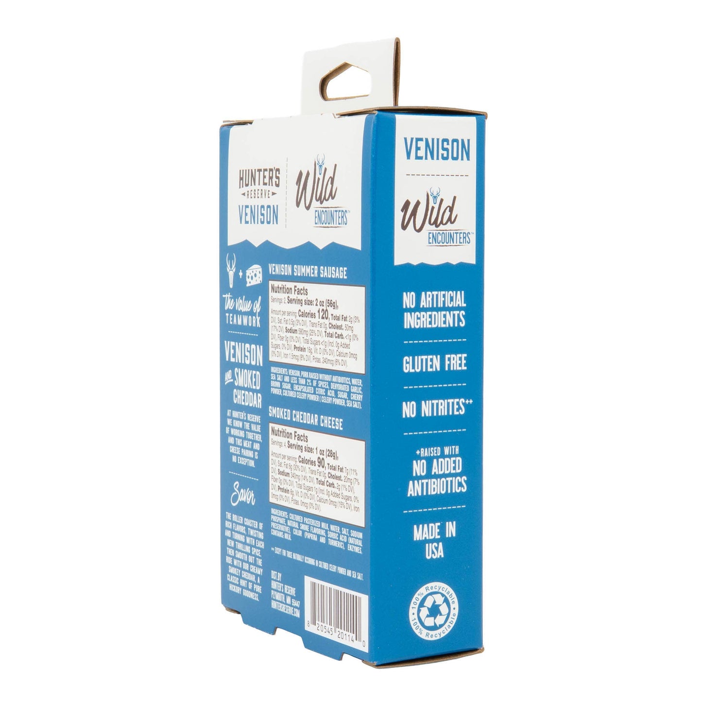 Venison & Smoked Cheddar Cheese Wild Encounters Gift Set
