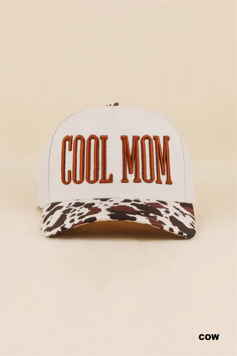 Cool Mom Two Tone Snapback Hat Zenana