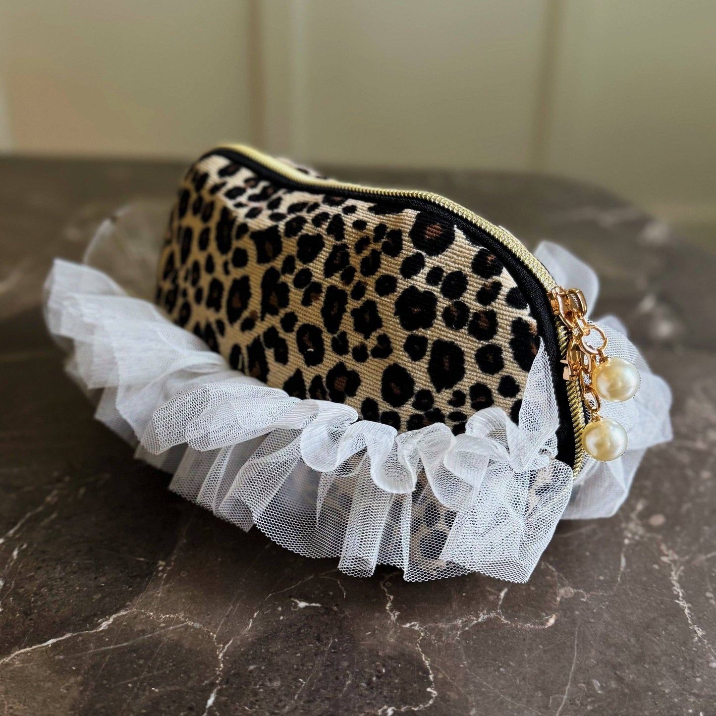 Leopard Cosmetic Case