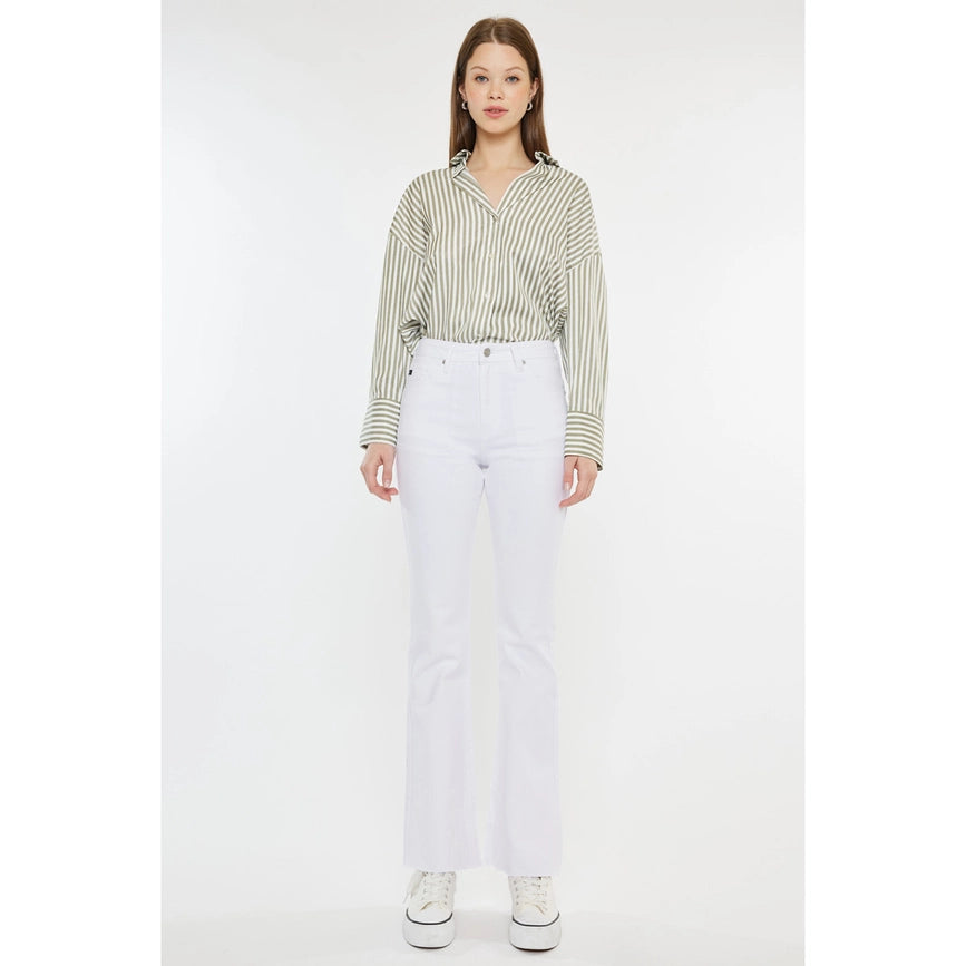 Kan Can-Petite High Rise Flare