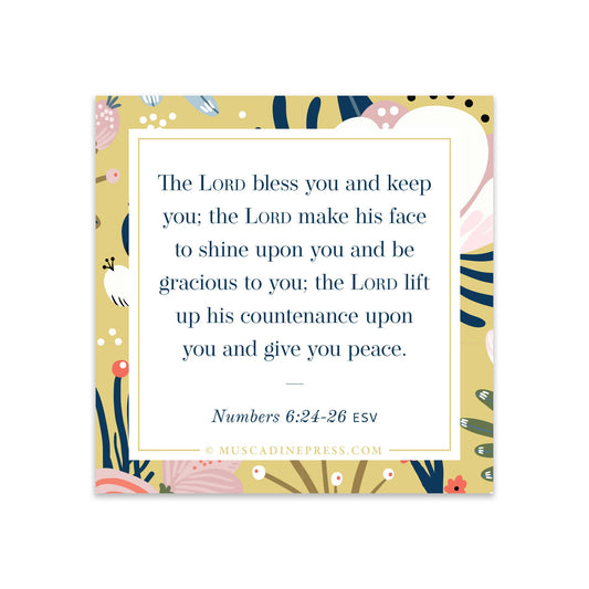 Scripture Mirror Cling, Benediction