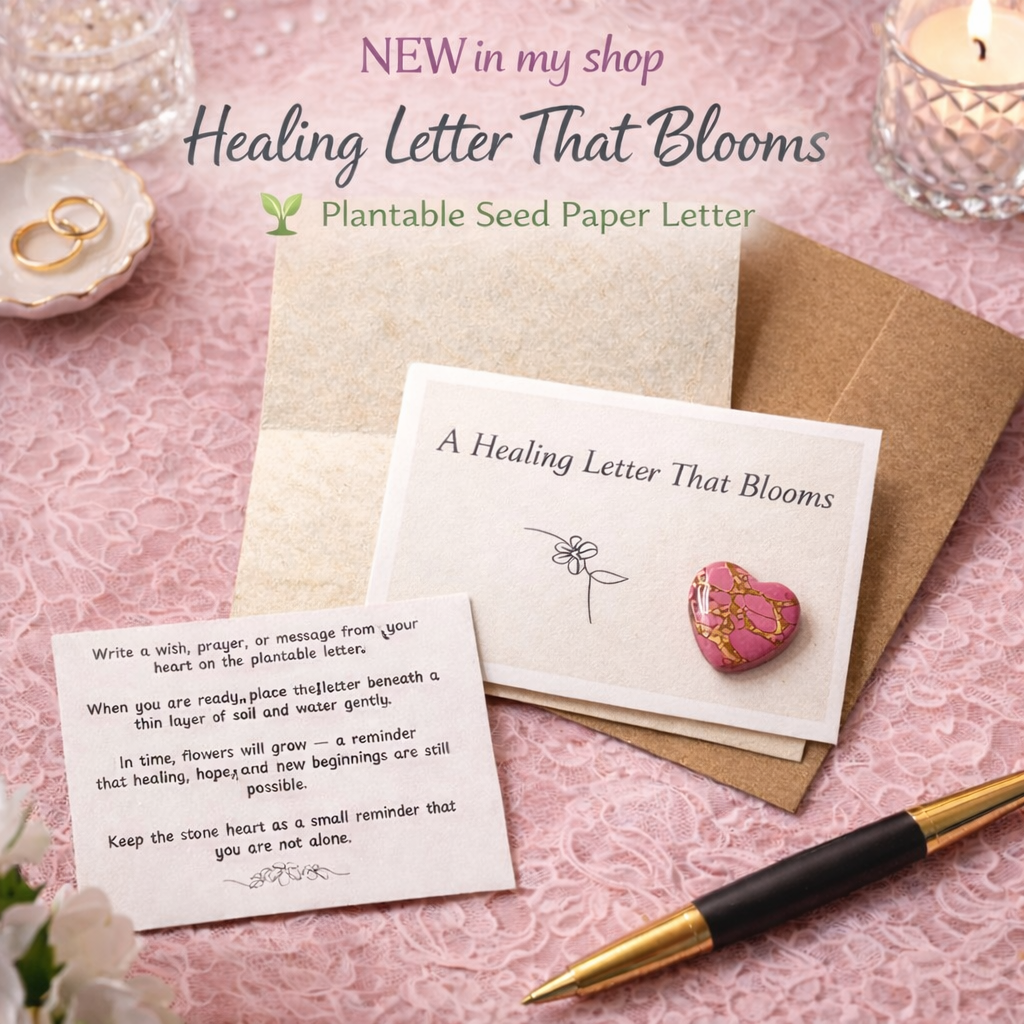 Healing Letter That Blooms – Plantable Comfort Gift Kit