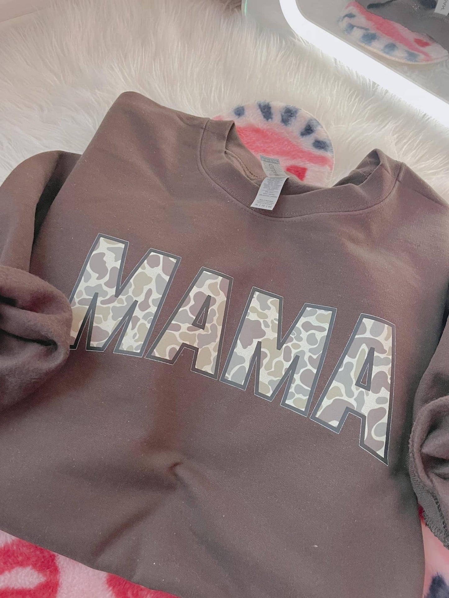 Camo Mama Sweatshirt