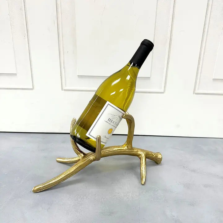 Gold Antler Bottle Stand