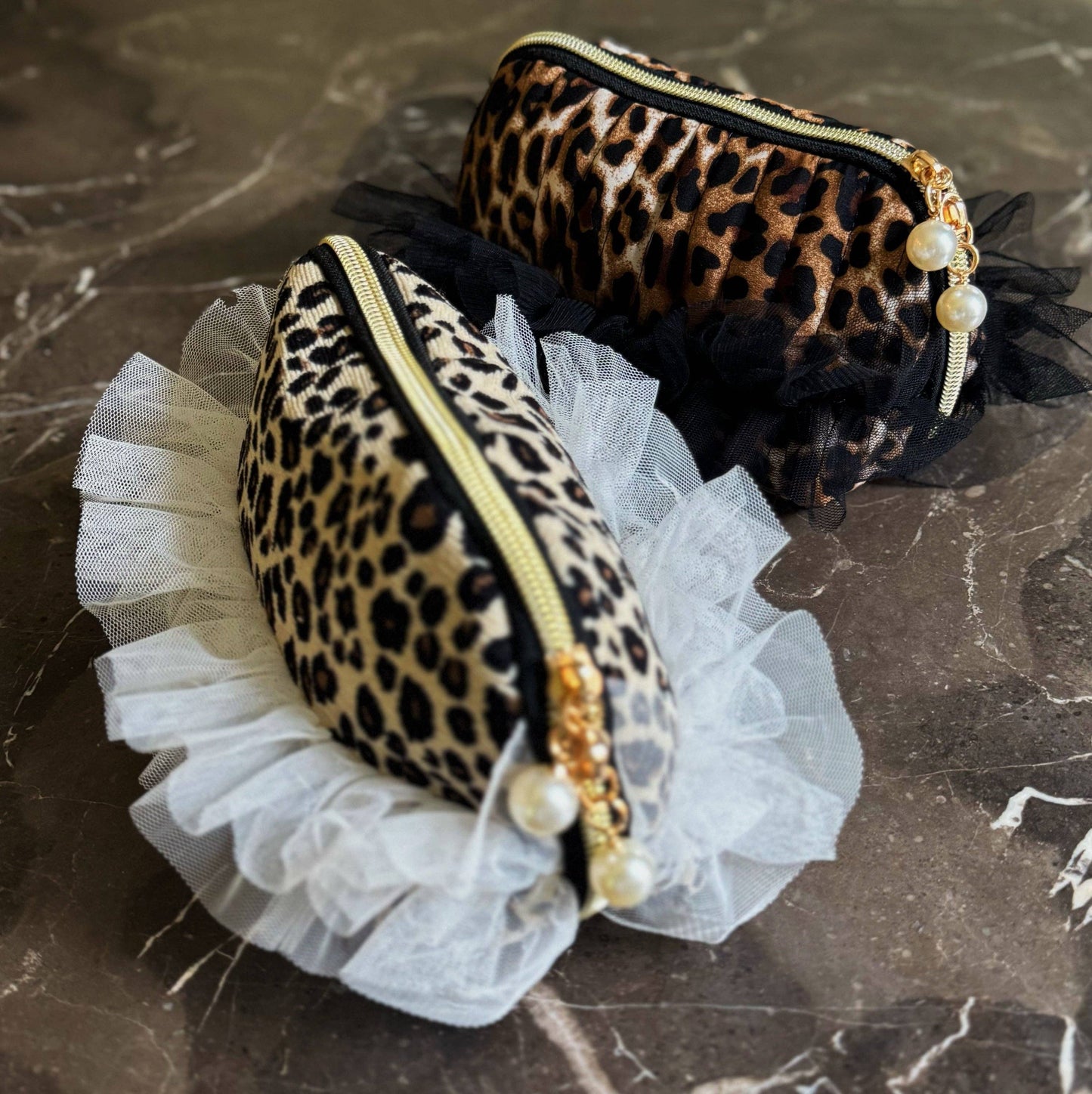Leopard Cosmetic Case