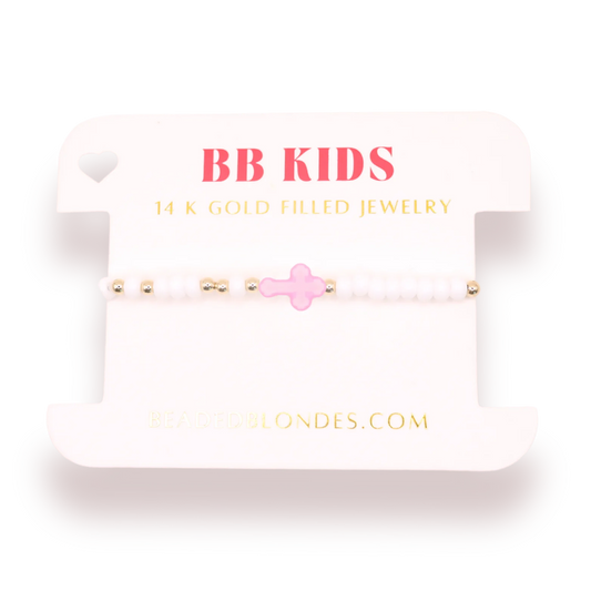 Beaded Blondes KIDS Cross Sprinkle