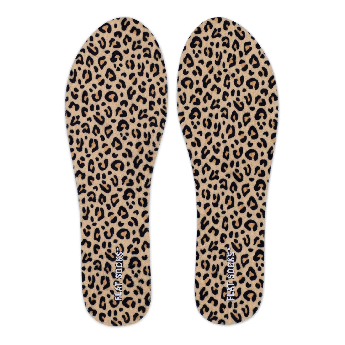 FLAT SOCKS-Leopard Print