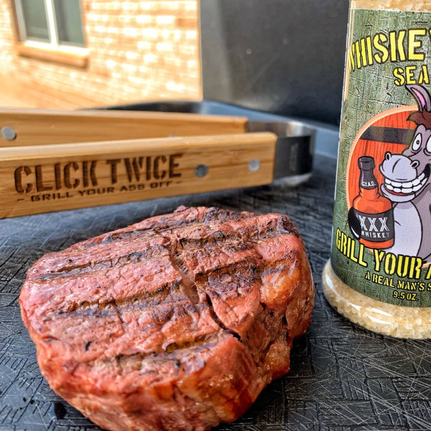 Grill Your Ass Off Whiskey Smoked Sea Salt