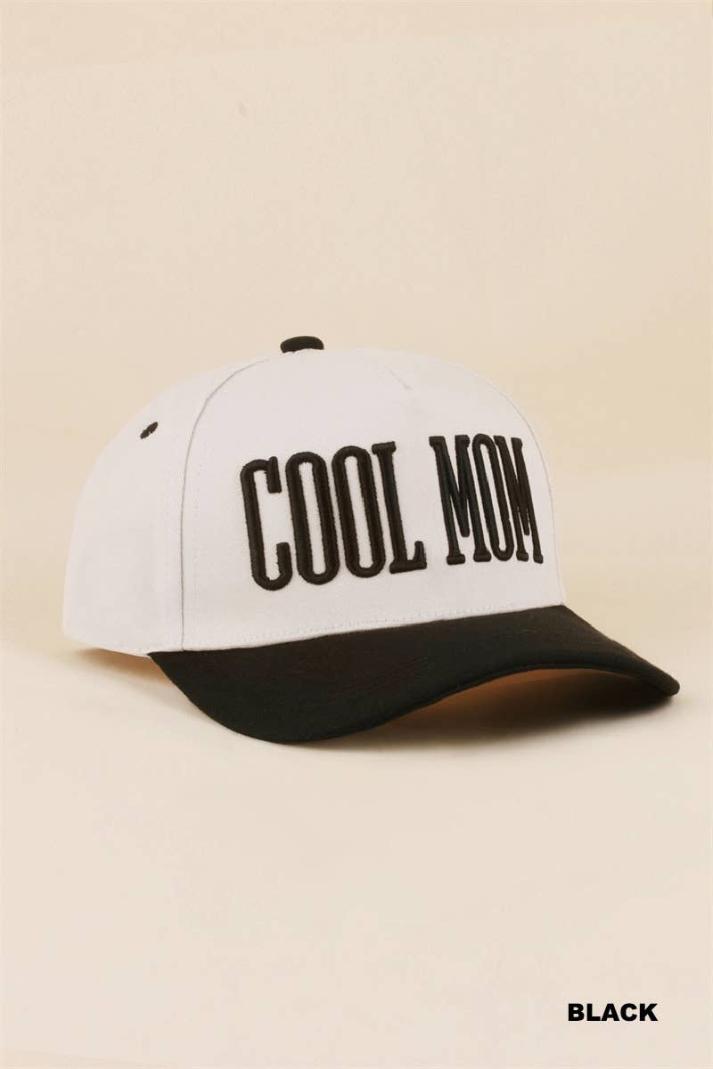 Cool Mom Two Tone Snapback Hat Zenana