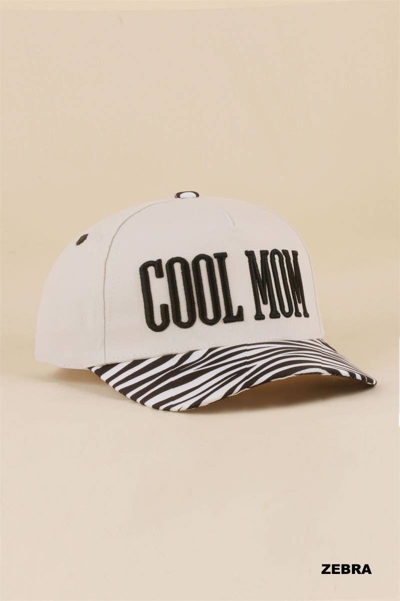 Cool Mom Two Tone Snapback Hat Zenana