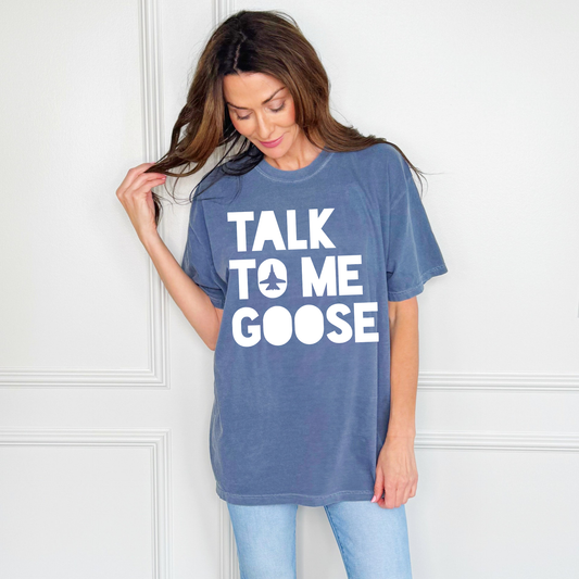 Talk to Me Goose Adult Tee