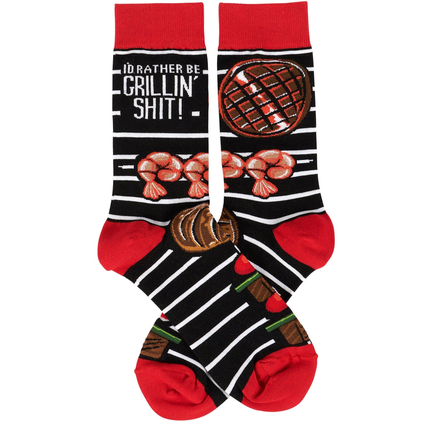 I'd Rather Be Grillin' Socks