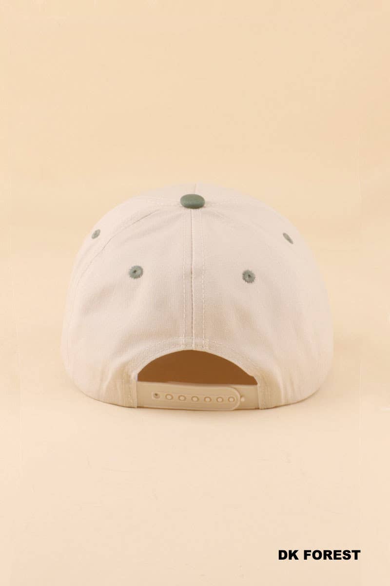 Cool Mom Two Tone Snapback Hat Zenana