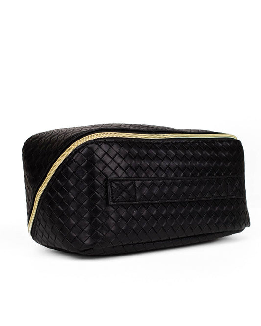 Jolee Cosmetic Bag   Black   9x4.5x5