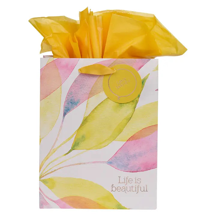 Life is Beautiful Medium Gift Bag