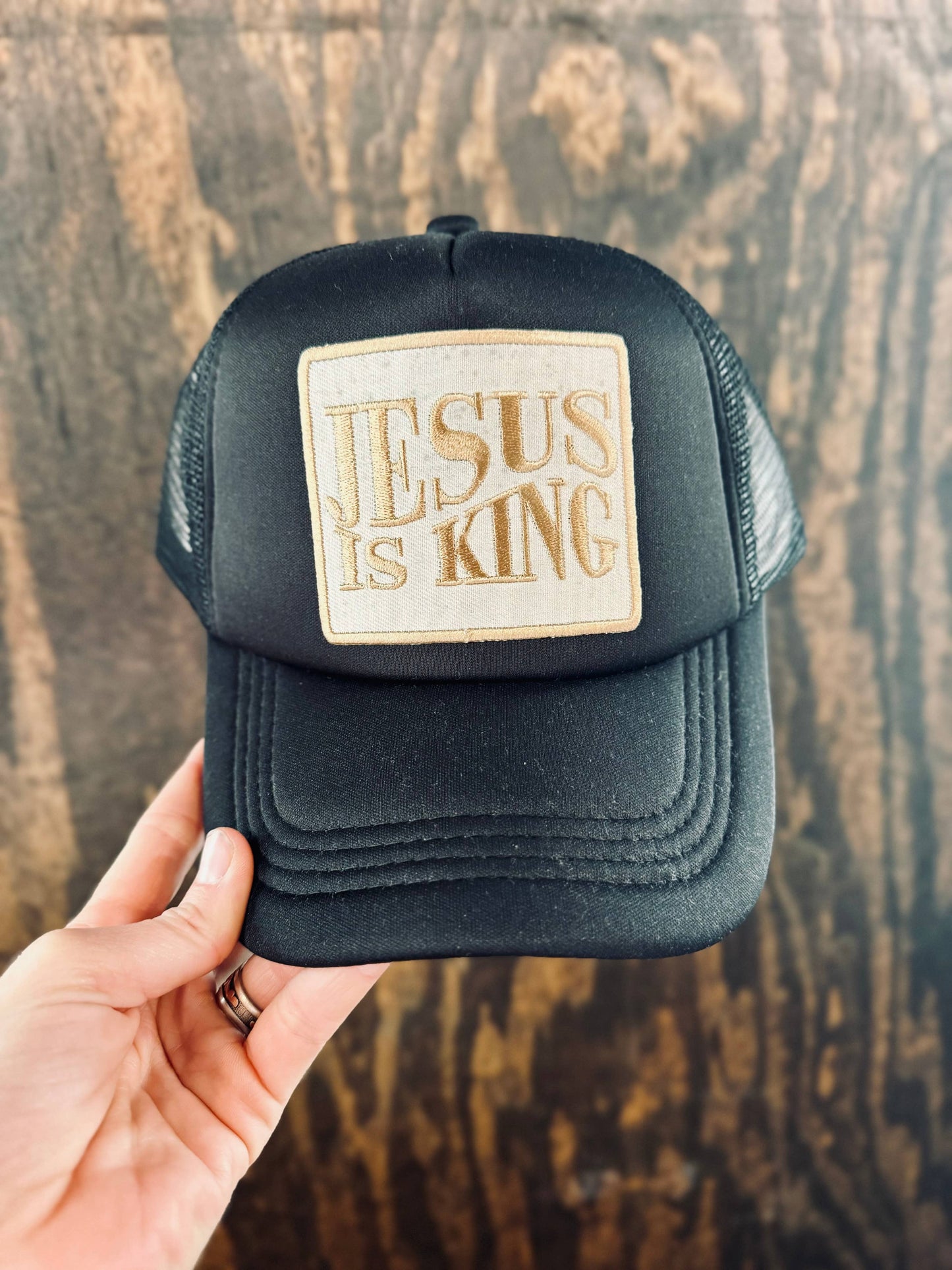 Jesus Is King Trucker Hat