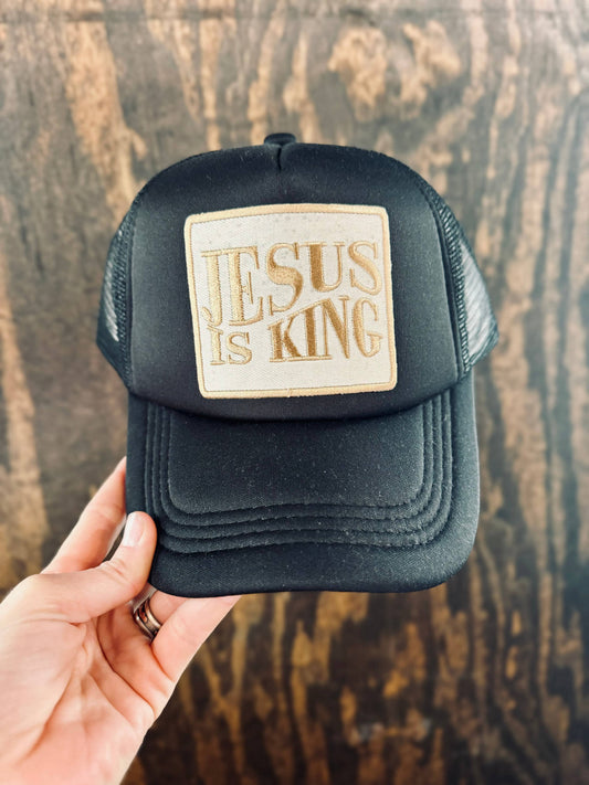 Jesus Is King Trucker Hat